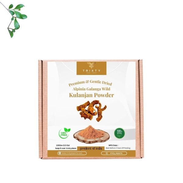 Alpinia Galanga Wild Koshtha Kulinjan Powder Organic Indian Free Ship 100gm