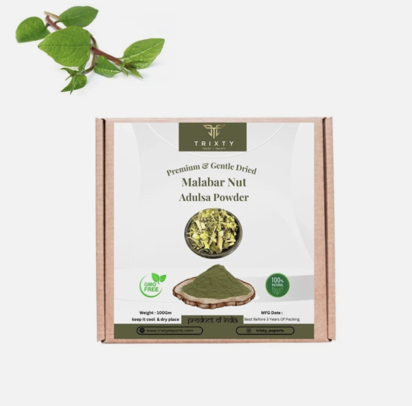 Adulsa Powder Bansa Malabar Nut Adhatoda Vasaka 100% Pure Indian Origin 100gm