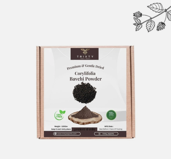 Bavchi Churna Bakuchi Powder Psoralea Corylifolia Ayurvedic Pure Indian 100gm