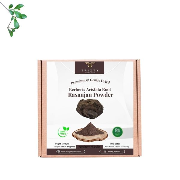 Berberis Aristata Root Gum Rasanjan Powder Raswanti 100gm