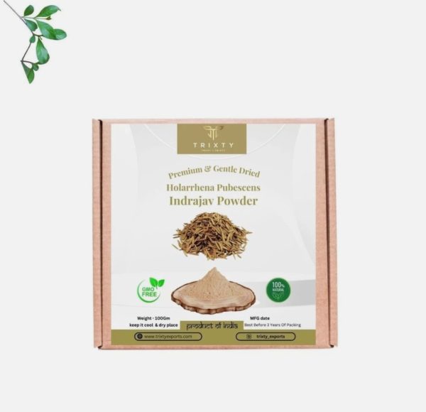 Indrajav powder Holarrhena Pubescens Seeds Organic Pure Indian Origin 100gm