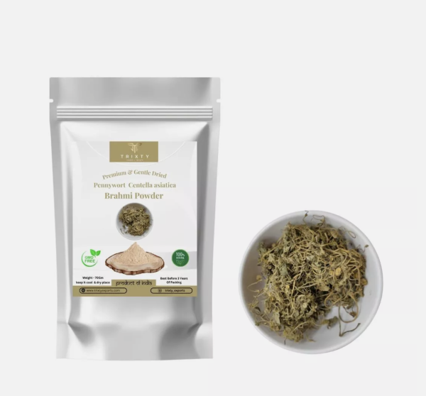 Indian Pennywort Centella asiatica Brahmi Powder Pure Organic 100gm